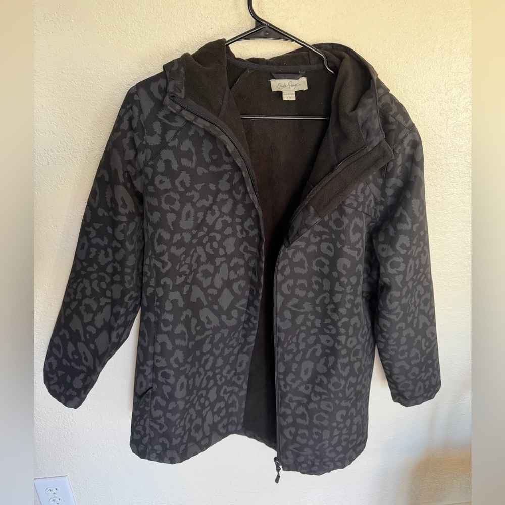 Charlie Paige Leopard Jacket/raincoat